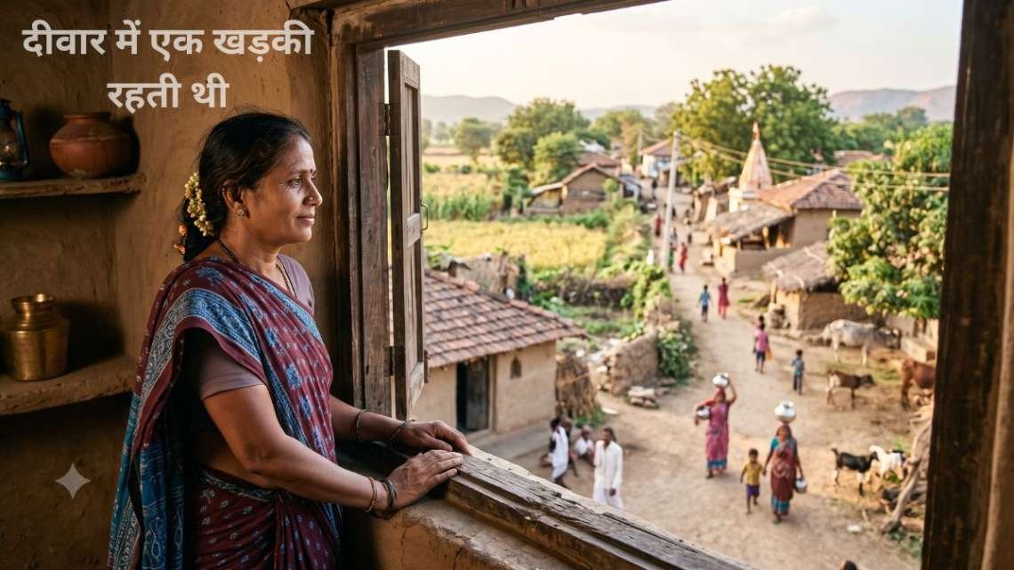 दीवार में एक खड़की रहती थी