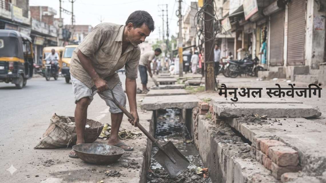 जाति और मैनुअल स्केवेंजगिं